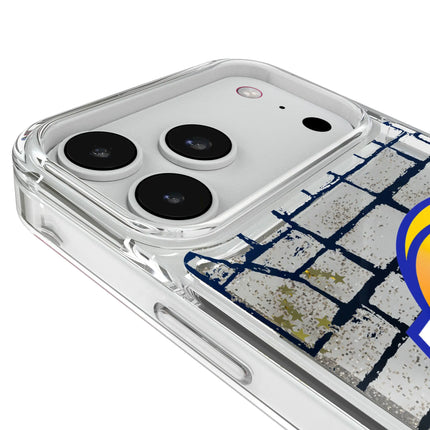 Los Angeles Rams Brick Glitter Phone Case for Apple iPhone