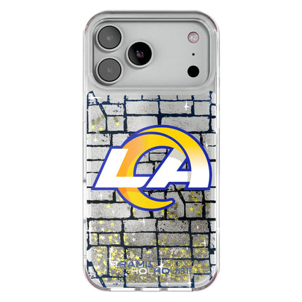 Los Angeles Rams Brick Glitter Phone Case for Apple iPhone