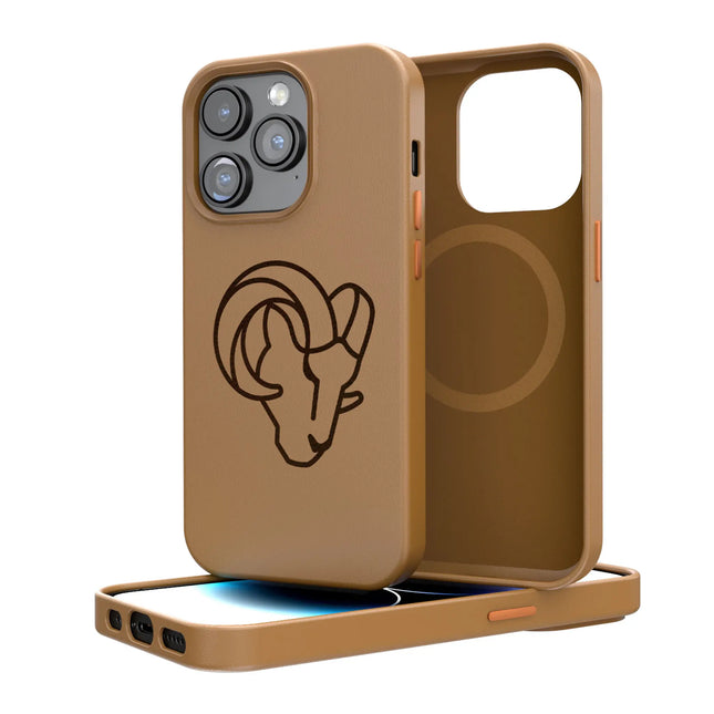 Los Angeles Rams Burn MagSafe Compatible Phone Case for Apple iPhone 14 Series