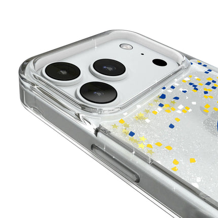 Los Angeles Rams Confetti Glitter Phone Case for Apple iPhone