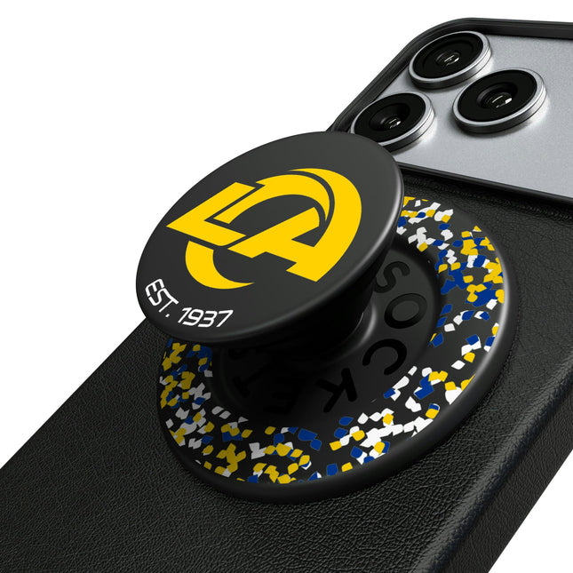 Los Angeles Rams Confetti PopSockets Magnetic Phone Grip and Stand