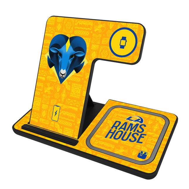Los Angeles Rams Deco 3 in 1 Charging Station