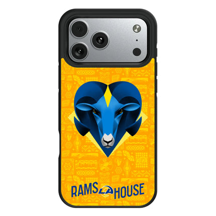 Los Angeles Rams Deco Bump Phone Case for Apple iPhone