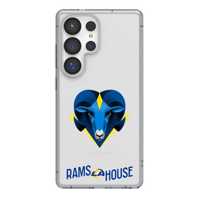 Los Angeles Rams Deco Clear Phone Case for Samsung Galaxy