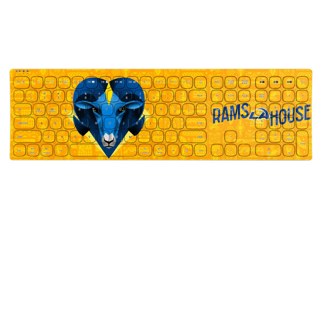 Los Angeles Rams Deco Curved Wireless Keyboard