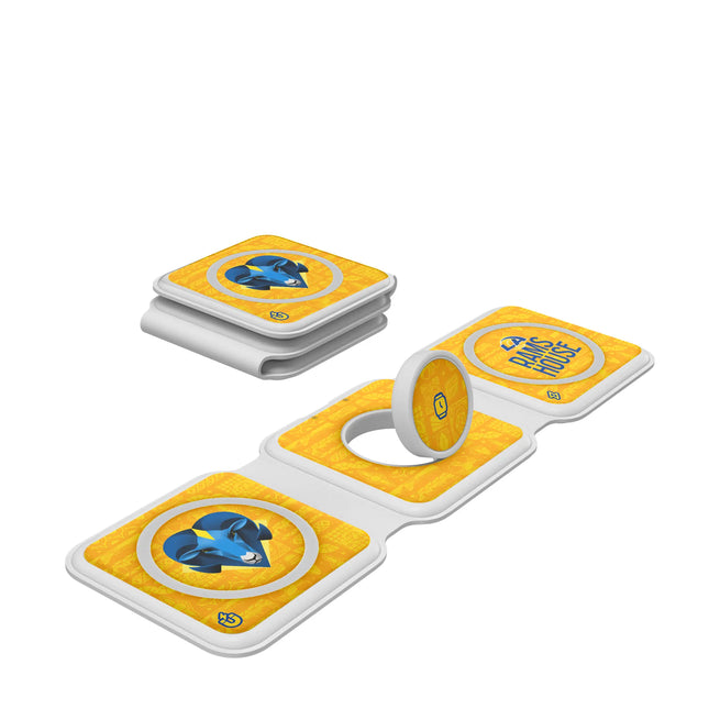 Los Angeles Rams Deco Foldable 3 in 1 Charger