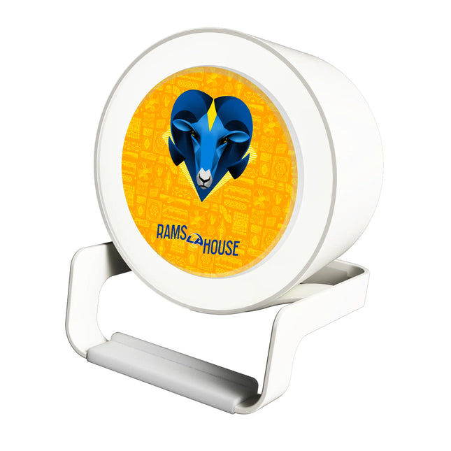 Los Angeles Rams Deco Night Light Charger and Bluetooth Speaker
