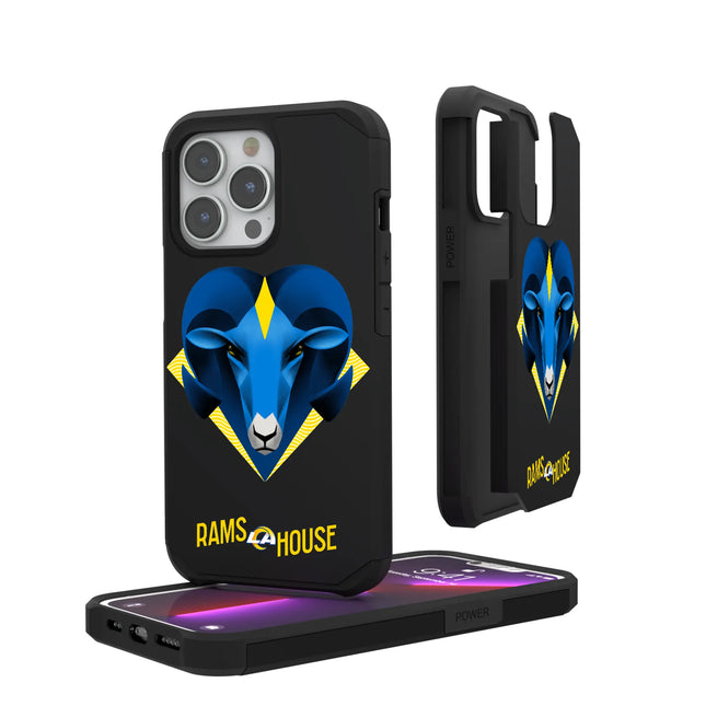 Los Angeles Rams Deco Rugged Phone Case for Apple iPhone