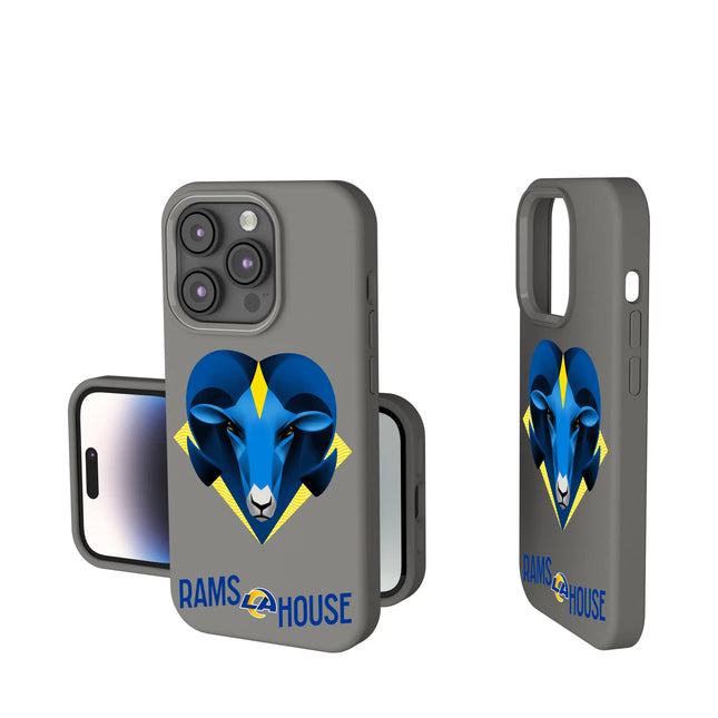Los Angeles Rams Deco Soft Touch Phone Case for Apple iPhone