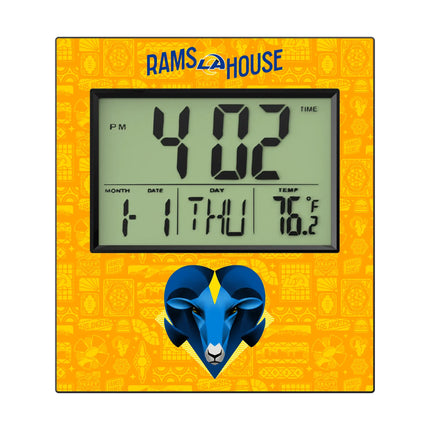 Los Angeles Rams Deco Wall Clock