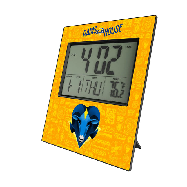 Los Angeles Rams Deco Wall Clock