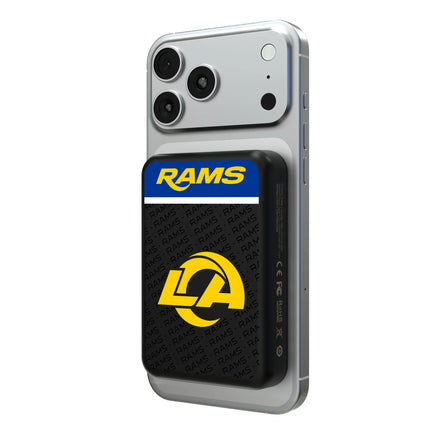 Los Angeles Rams Endzone Plus Wireless Mag Power Bank