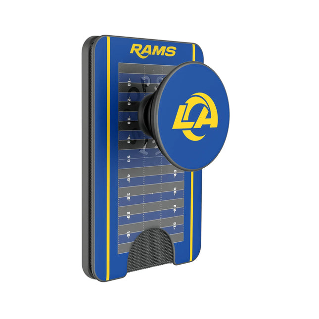 Los Angeles Rams Field PopSockets MagSafe-Compatible PopWallet+