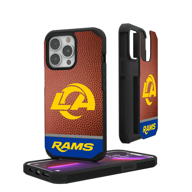 Los Angeles Rams Football Wordmark Rugged Phone Case for Apple iPhone