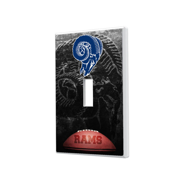 Los Angeles Rams Historic Collection Legendary Hidden-Screw Light Switch Plate