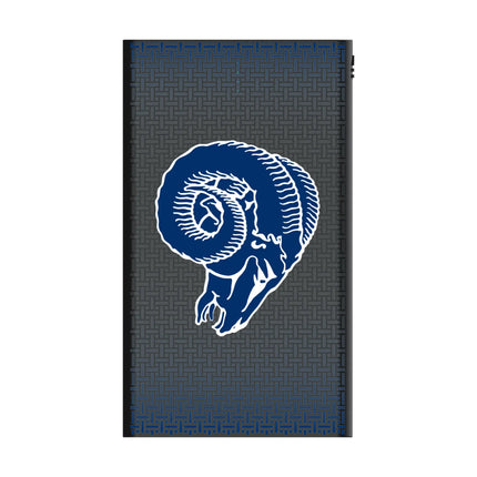 Los Angeles Rams Historic Collection Linen 5000mAh Flat Powerbank