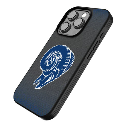 Los Angeles Rams Historic Collection Linen Bump Phone Case for Apple iPhone
