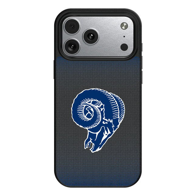 Los Angeles Rams Historic Collection Linen MagSafe Compatible Phone Case for Apple iPhone