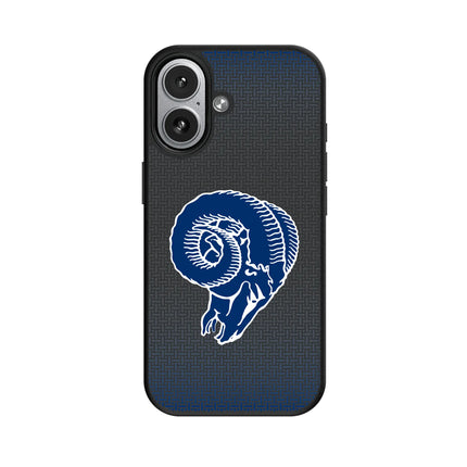 Los Angeles Rams Historic Collection Linen MagSafe Compatible Phone Case for Apple iPhone