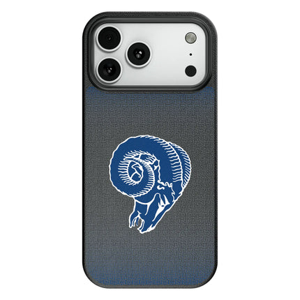 Los Angeles Rams Historic Collection Linen MagSafe Compatible Phone Case for Apple iPhone