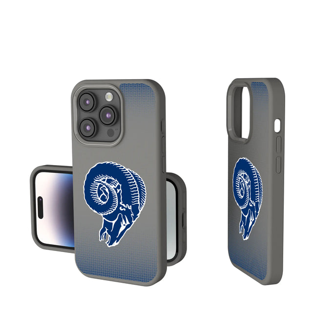 Los Angeles Rams Historic Collection Linen Soft Touch Phone Case for Apple iPhone