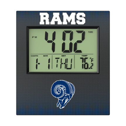 Los Angeles Rams Historic Collection Linen Wall Clock