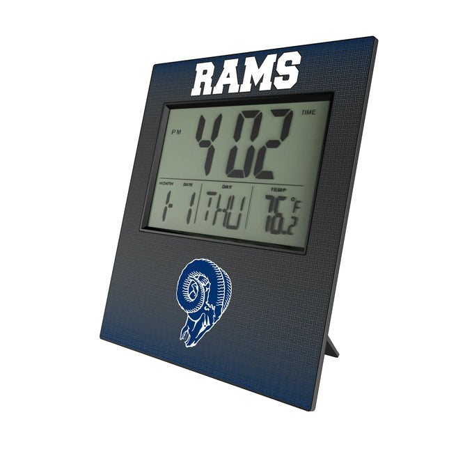 Los Angeles Rams Historic Collection Linen Wall Clock