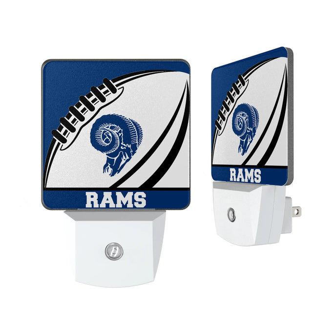 Los Angeles Rams Historic Collection Passtime Night Light 2-Pack