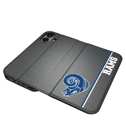 Los Angeles Rams Historic Collection Sidebar Folio 2.0 Case for Apple iPhone