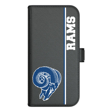 Los Angeles Rams Historic Collection Sidebar Folio 2.0 Case for Apple iPhone
