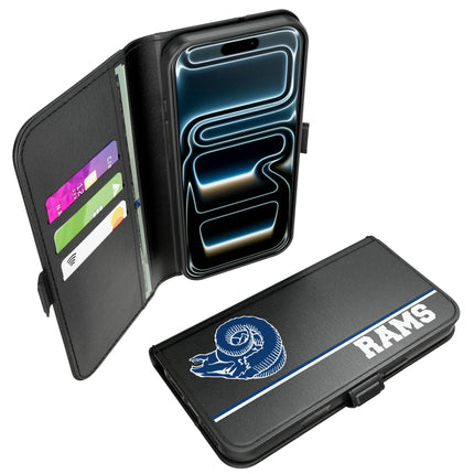 Los Angeles Rams Historic Collection Sidebar Folio 2.0 Case for Apple iPhone