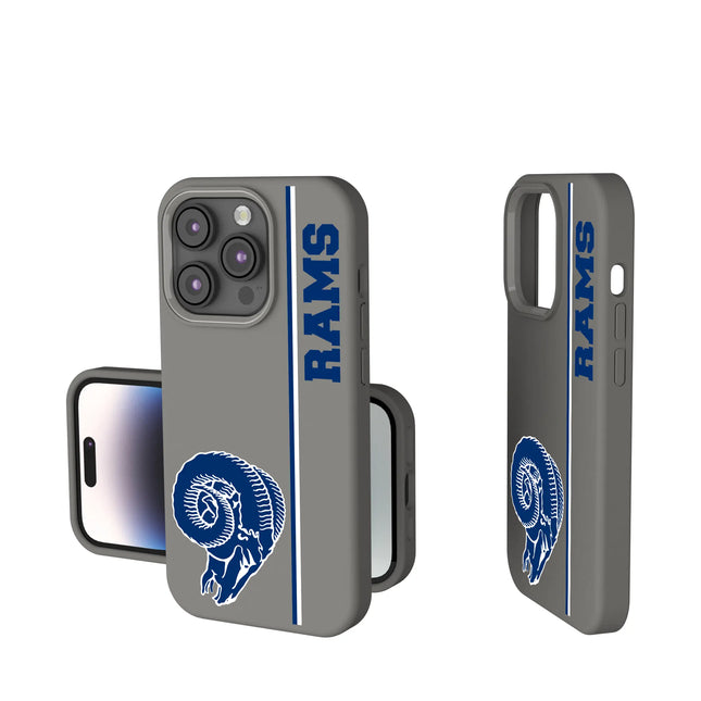 Los Angeles Rams Historic Collection Sidebar Soft Touch Phone Case for Apple iPhone