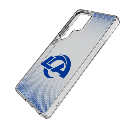 Los Angeles Rams Linen Clear Phone Case for Samsung Galaxy