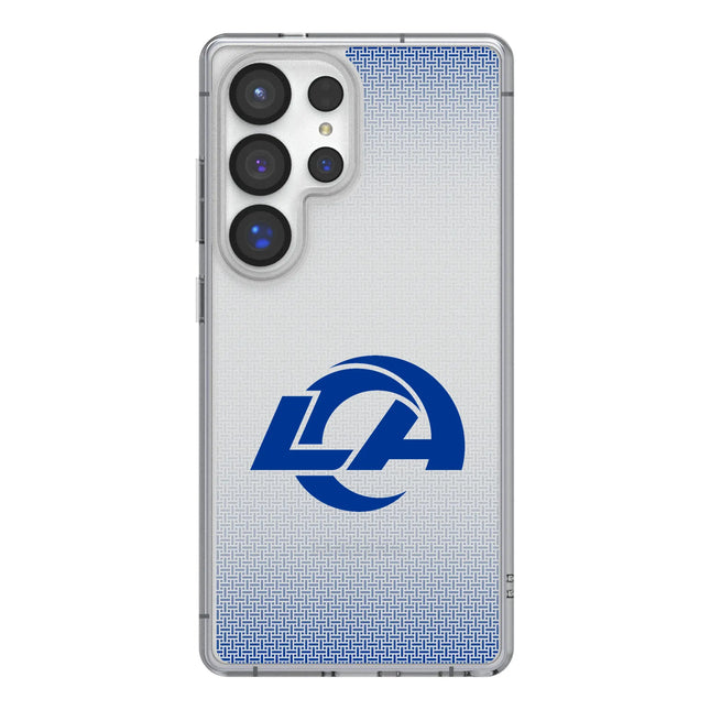 Los Angeles Rams Linen Clear Phone Case for Samsung Galaxy