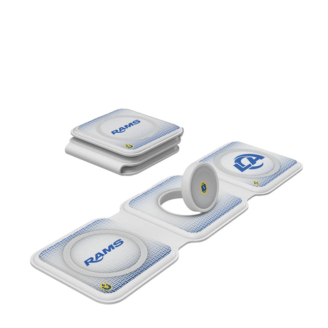 Los Angeles Rams Linen Foldable 3 in 1 Charger