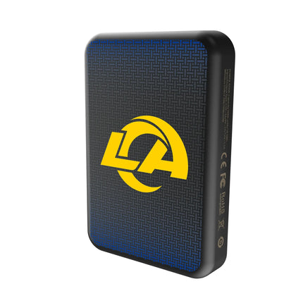 Los Angeles Rams Linen Wireless Mag Power Bank