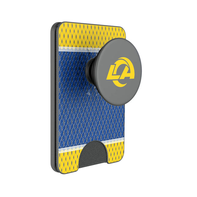 Los Angeles Rams Mesh PopSockets MagSafe-Compatible PopWallet+