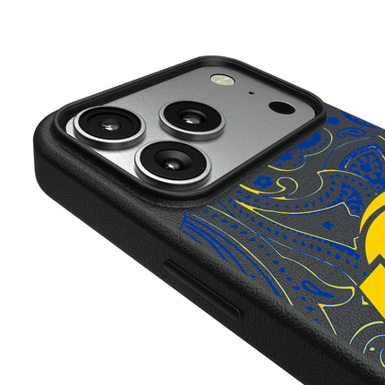 Los Angeles Rams Paisley MagSafe Compatible Phone Case for Apple iPhone