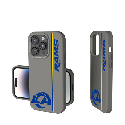 Los Angeles Rams Sidebar Soft Touch Phone Case for Apple iPhone