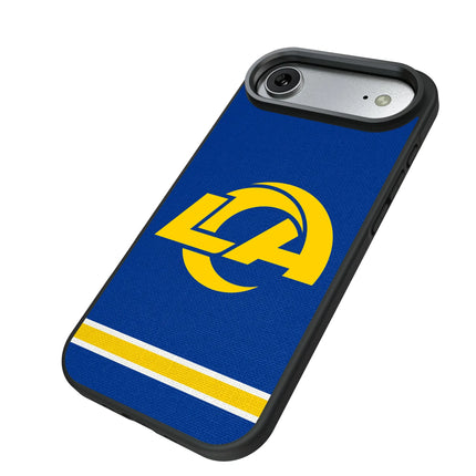 Los Angeles Rams Stripe Bump Phone Case for Apple iPhone