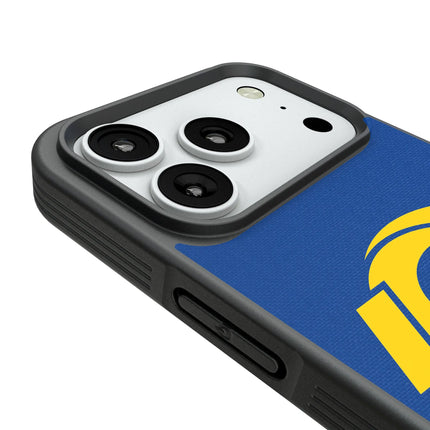 Los Angeles Rams Stripe Bump Phone Case for Apple iPhone