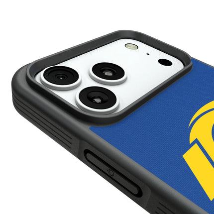 Los Angeles Rams Stripe Bump Phone Case for Apple iPhone