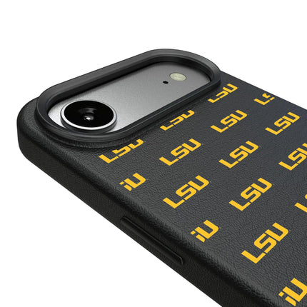 Louisiana State University Tigers Fashion Pattern MagSafe Compatible Phone Case for Apple iPhone