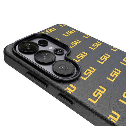 Louisiana State University Tigers Fashion Pattern MagSafe Compatible Phone Case for Samsung Galaxy