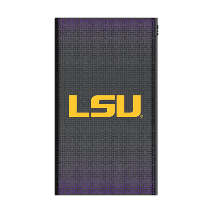 Louisiana State University Tigers Linen 5000mAh Flat Powerbank