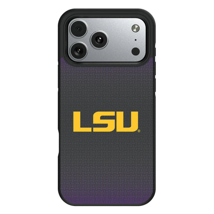 Louisiana State University Tigers Linen Bump Phone Case for Apple iPhone