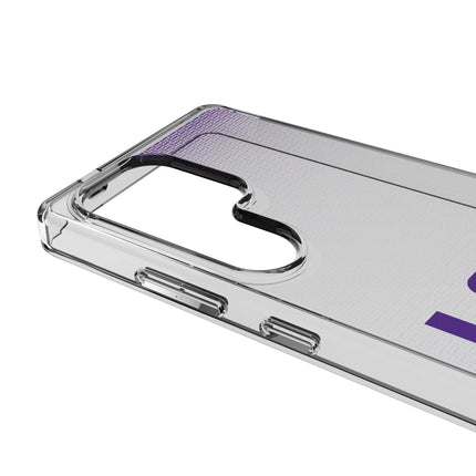 Louisiana State University Tigers Linen Clear Phone Case for Samsung Galaxy