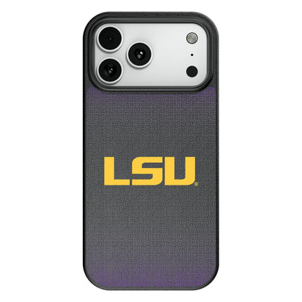 Louisiana State University Tigers Linen MagSafe Compatible Phone Case for Apple iPhone