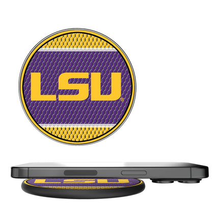 Louisiana State University Tigers Mesh 15-Watt Wireless Charger