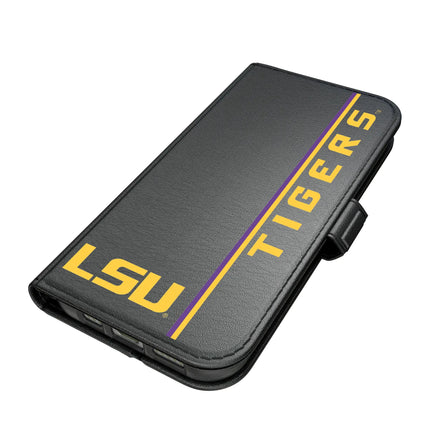 Louisiana State University Tigers Sidebar Folio 2.0 Case for Apple iPhone